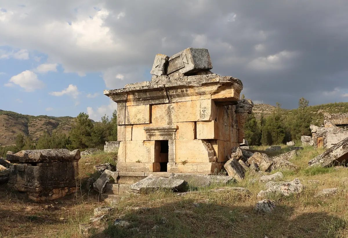 A tomb in the necropolis of Hierapolis