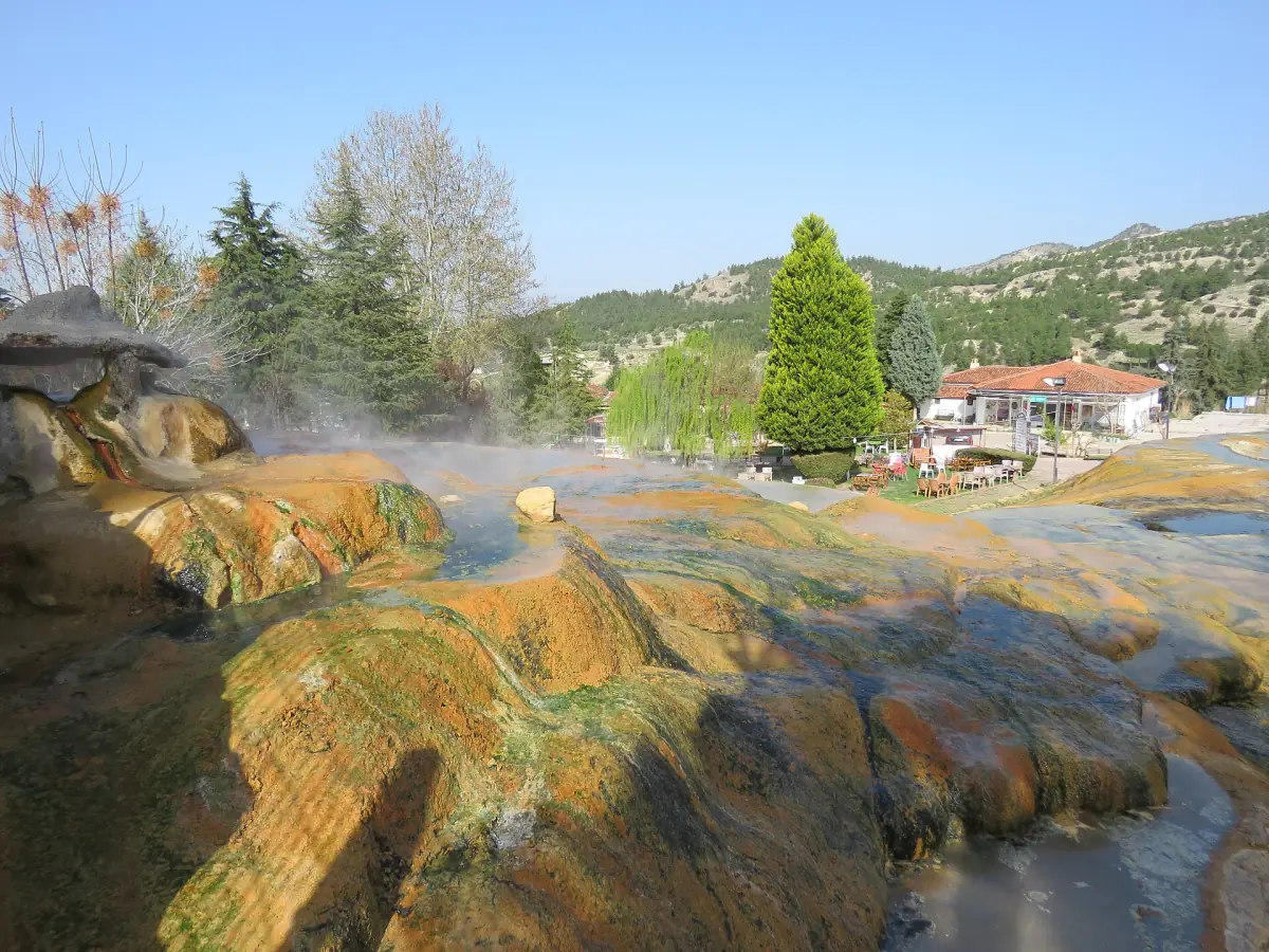 The red spring in Karahayit